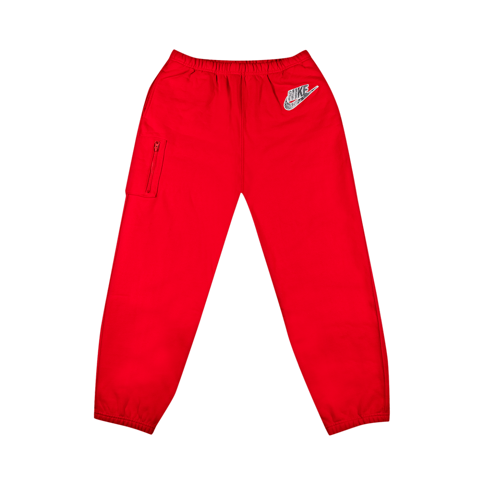 Supreme x Nike Cargo Sweatpant Red