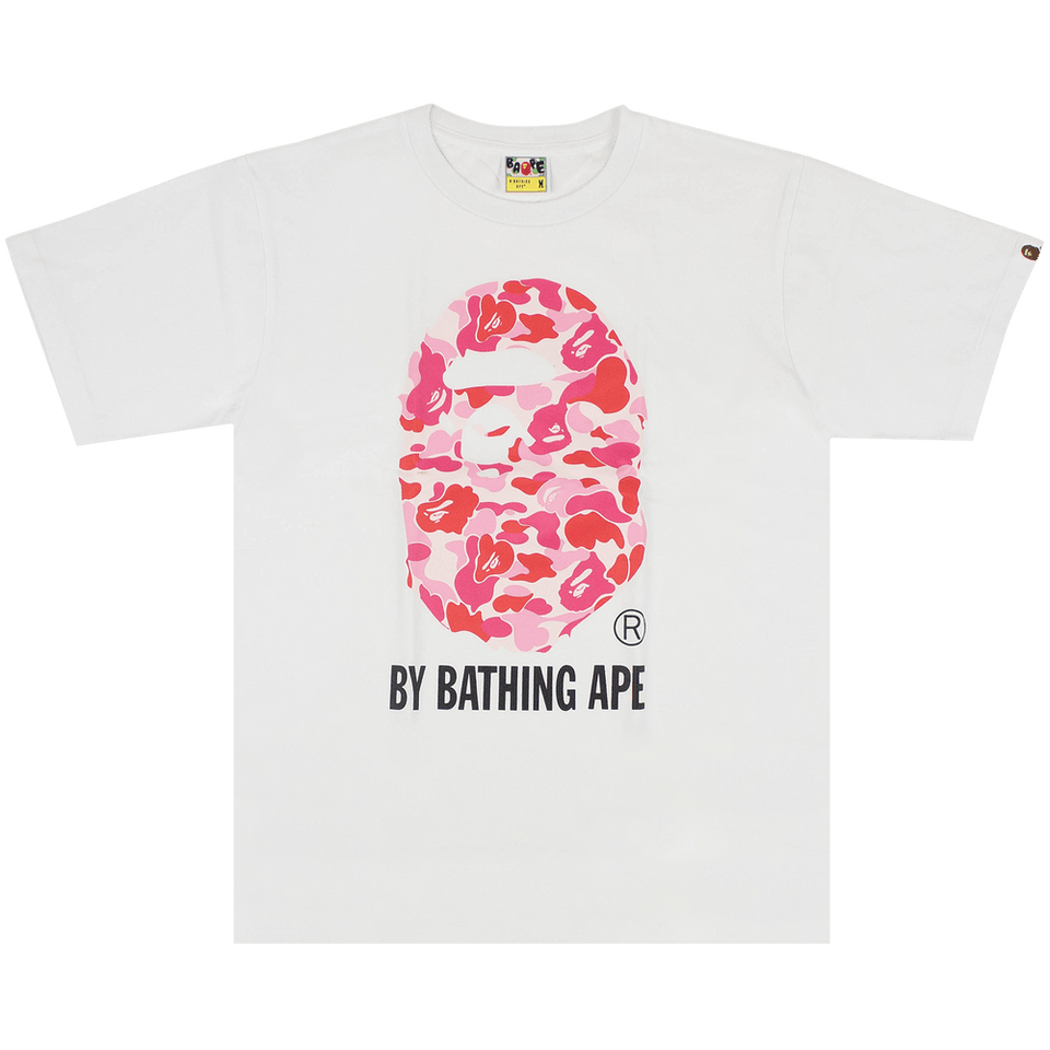 Bape Color Camo T-Shirt White/Pink