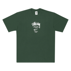 Nike x Stussy International T-Shirt Gorge Green