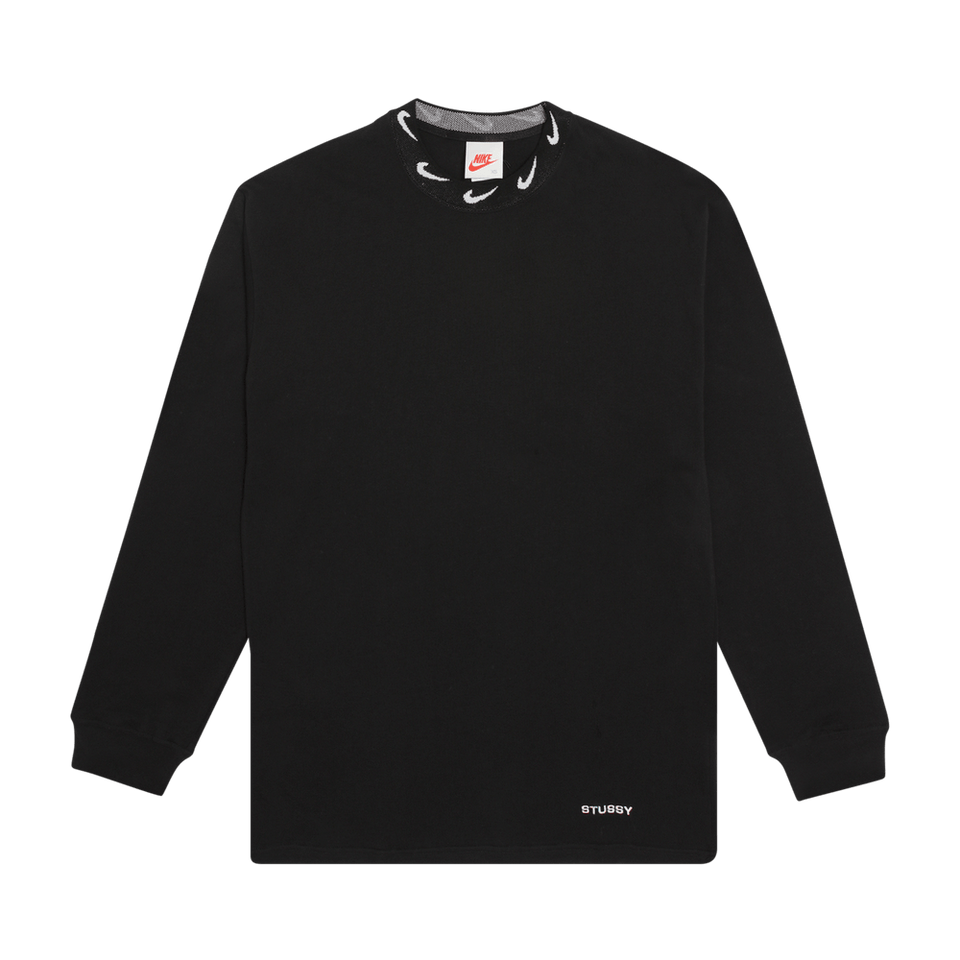Nike x Stussy NRG BR Long-Sleeve Knit Top Black