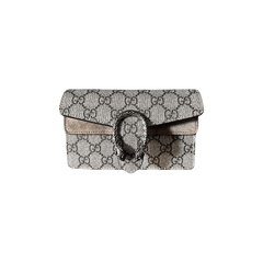 Gucci Dionysus GG Supreme Super Mini Bag Beige