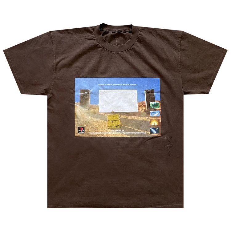 Travis Scott Monolith Day T-Shirt Brown