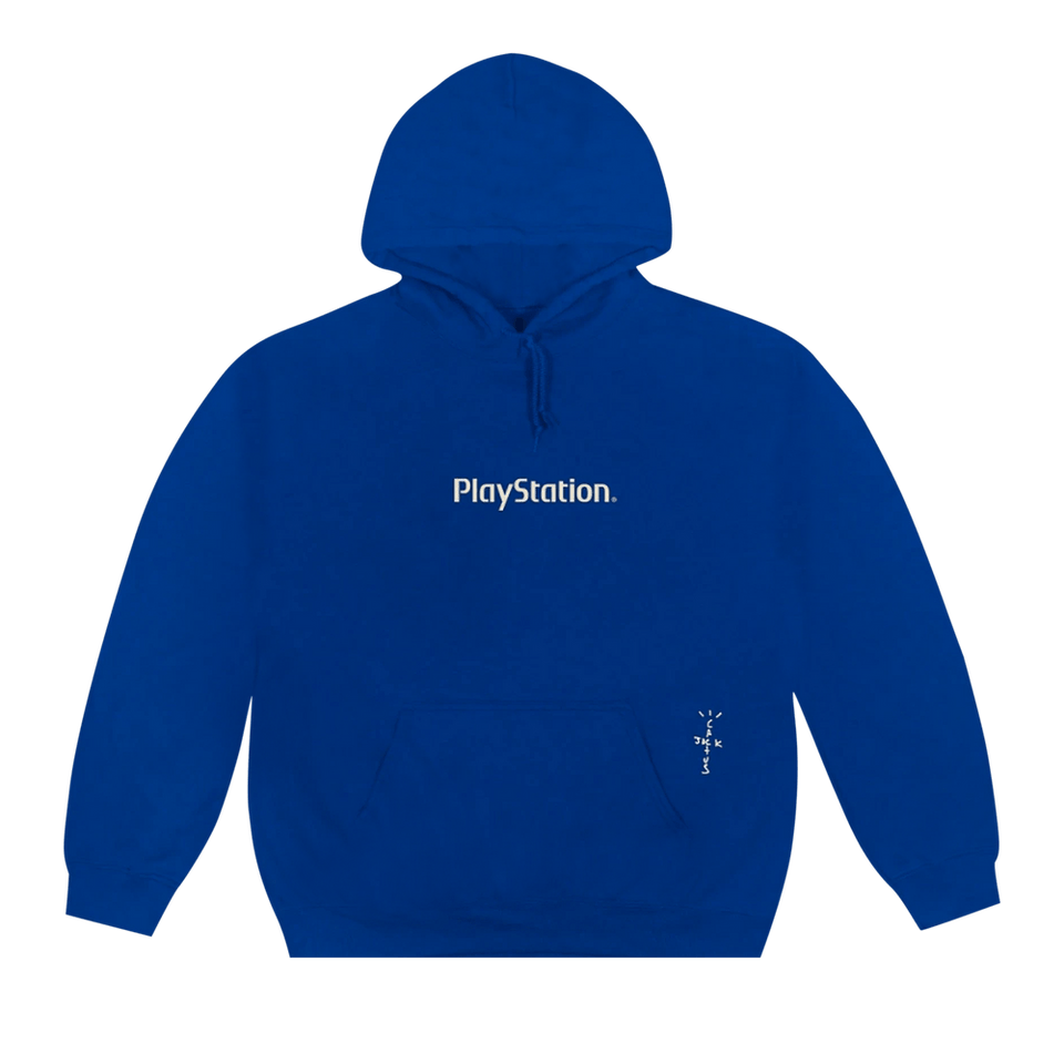 Cactus Jack by Travis Scott Motherboard III Hoodie Royal
