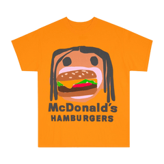 Cactus Jack by Travis Scott x Cactus Plant Flea Market Burger Mouth T-Shirt Gold