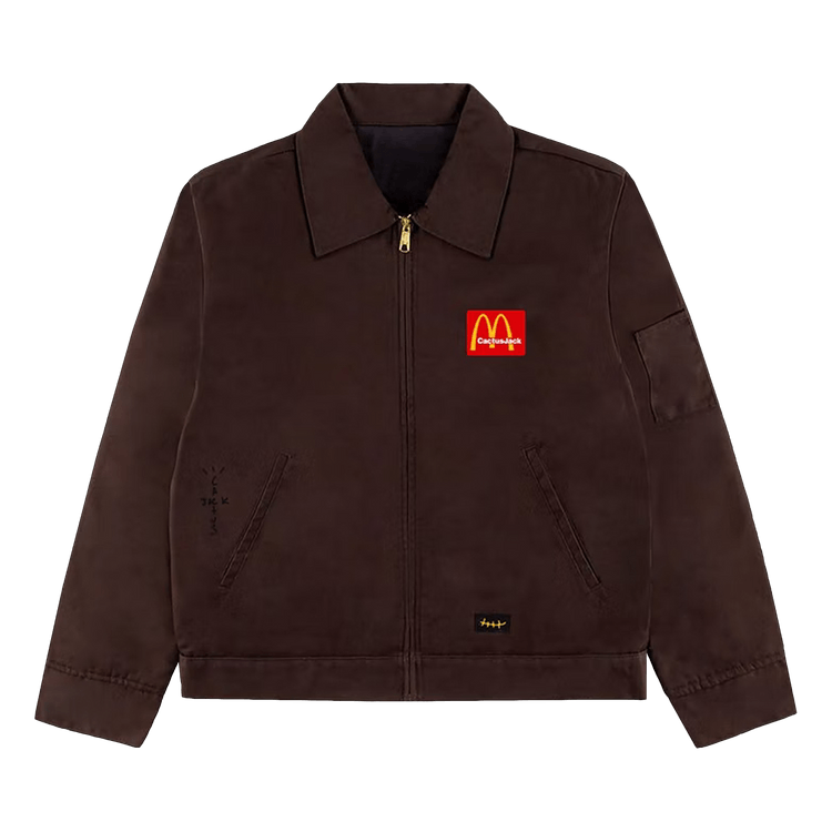 Cactus Jack by Travis Scott x McDonald's Billions Served Work Jacket Brown