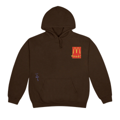 Cactus Jack by Travis Scott x McDonald's Cactus Pack Sticker Hoodie Brown
