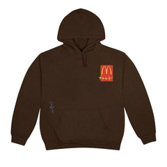 Cactus Jack by Travis Scott x McDonald's Cactus Pack Sticker Hoodie Brown