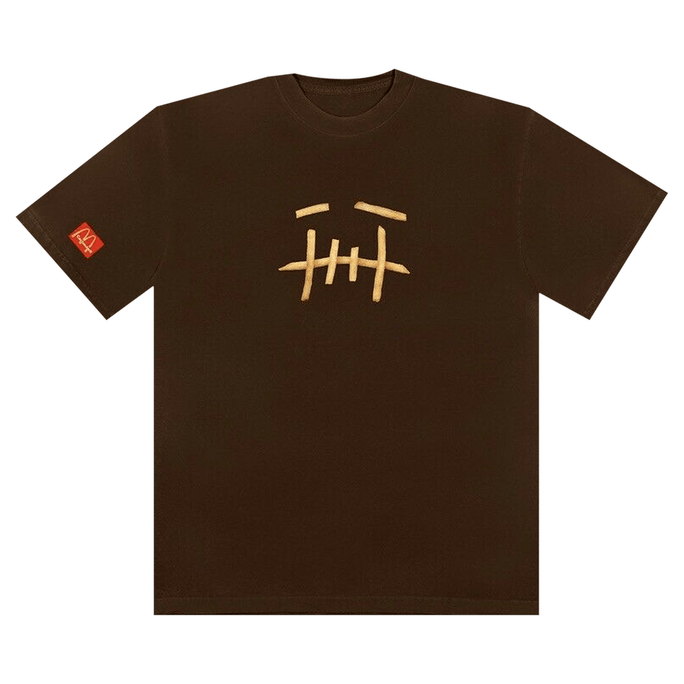 Cactus Jack by Travis Scott x McDonald's Fry T-Shirt II Brown