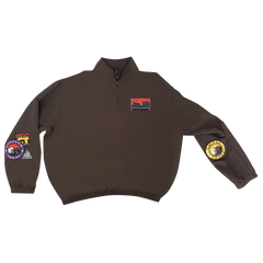 Cactus Jack by Travis Scott Cactus Trails Half-Zip Windbreaker Brown