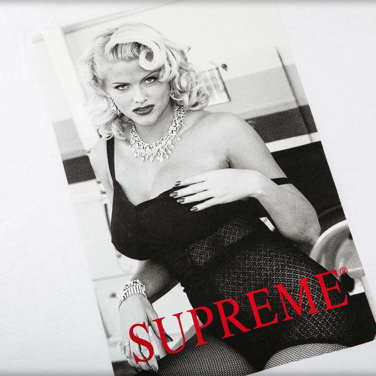 Supreme Anna Nicole Smith T-Shirt White