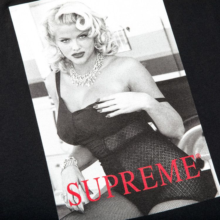 Supreme Anna Nicole Smith T-Shirt Black