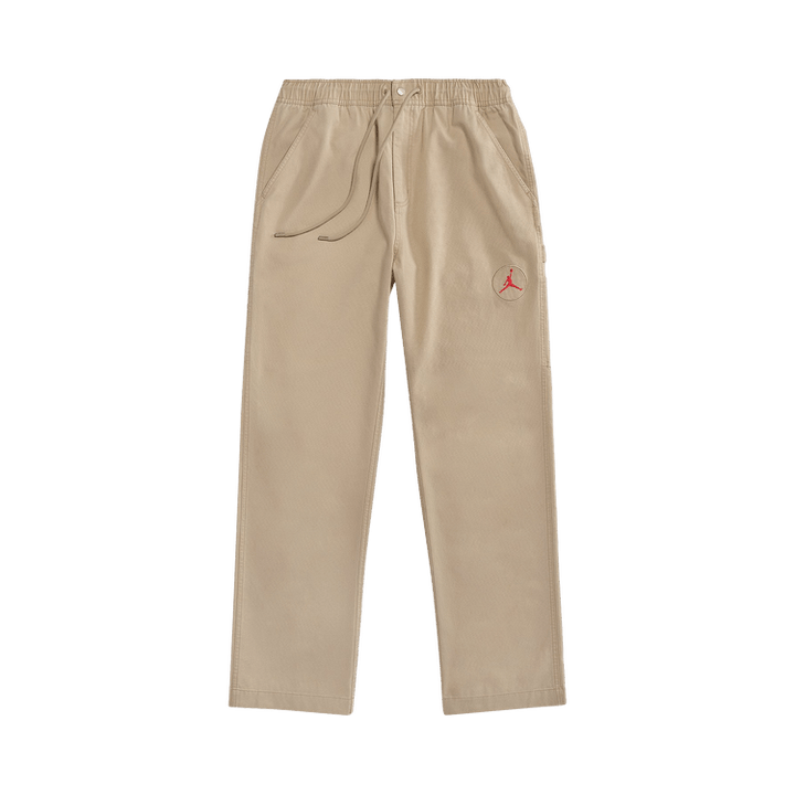 Cactus Jack by Travis Scott x Jordan Canvas Pant Desert/Khaki/University Red