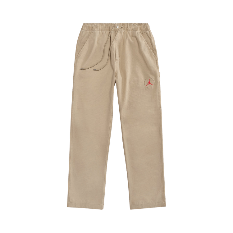 Cactus Jack by Travis Scott x Jordan Canvas Pant Desert/Khaki/University Red