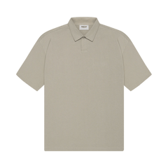 Fear of God Essentials Shorts-Sleeve Polo Moss