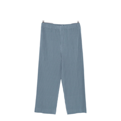 Pleated Design Cropped Pants