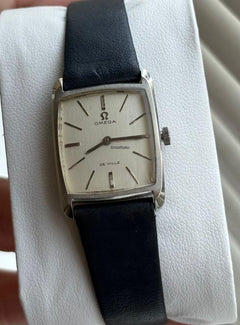 Omega De Ville Tank Rare Silver Dial N.MINT cal.620 1968 year 22x29,5mm