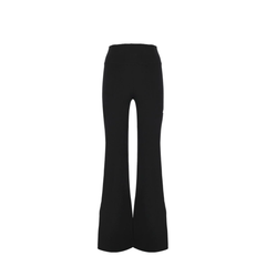 Black Activewear Flared Slim Lounge Pants