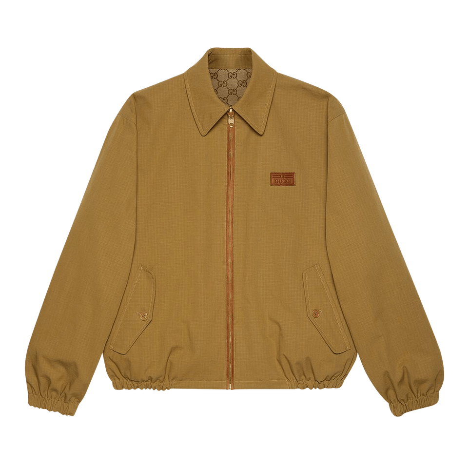 Gucci Reversible GG Jacket Light Brown