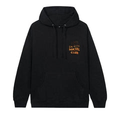 Anti Social Social Club A Fire Inside Flame Hoodie Black