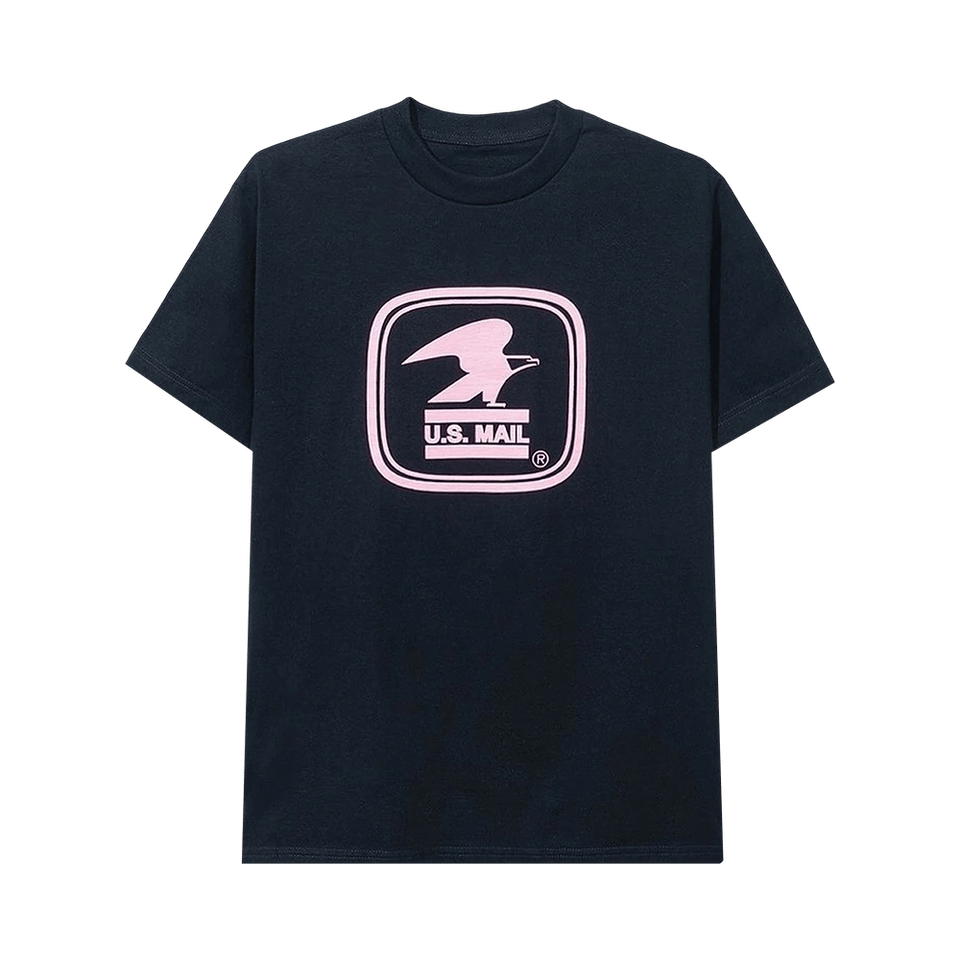 Anti Social Social Club x USPS Work T-Shirt Navy