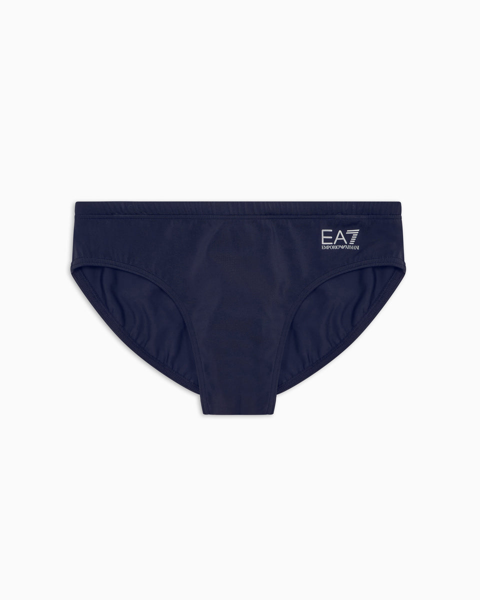 EA7 Swimming briefs with an elastic waist and drawstring