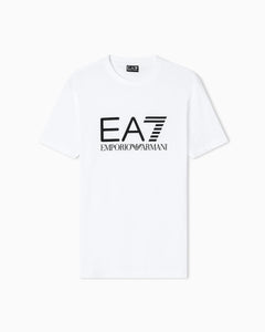 EA7 Slim-fit t-shirt Core Identity in cotton with big logo