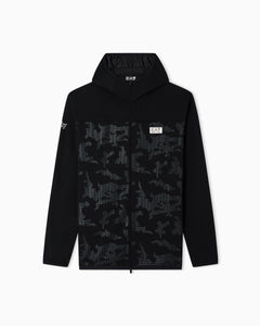 EA7 Dynamic Athlete hooded sweatshirt in VIGOR7 technical fabric