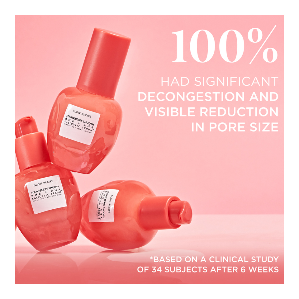 Strawberry Smooth BHA + AHA Salicylic Serum