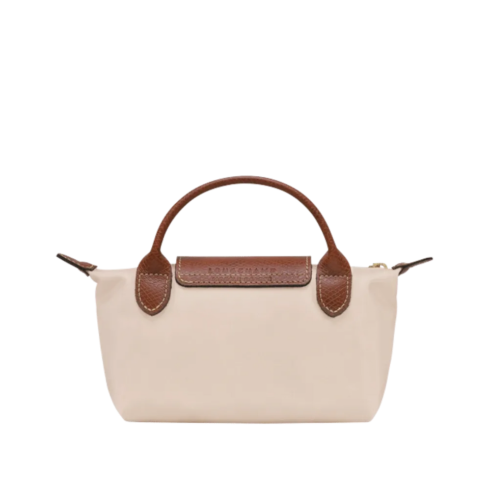 Longchamp Le Pliage Original Pouch with handle Paper - Recycled canvas