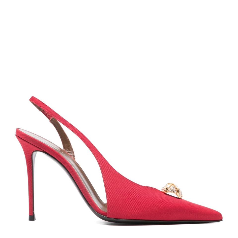 With Heel Red