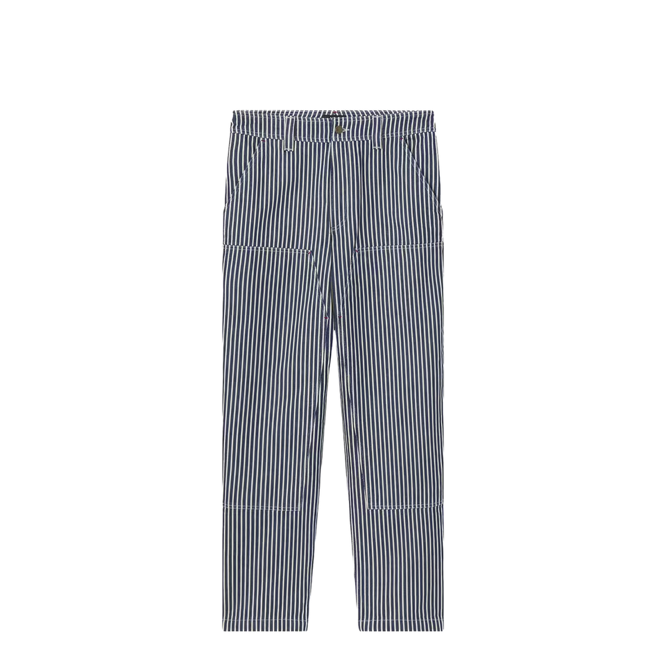 Trousers Blue White