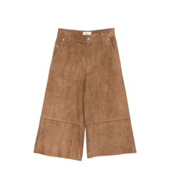 Trousers in Brown Suede