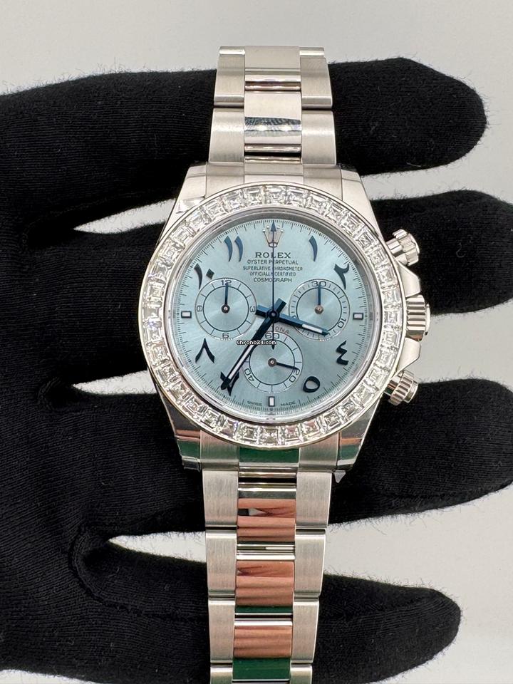 Rolex | Daytona | 126576TBR | Platinum | Platinum | Blue | Automatic