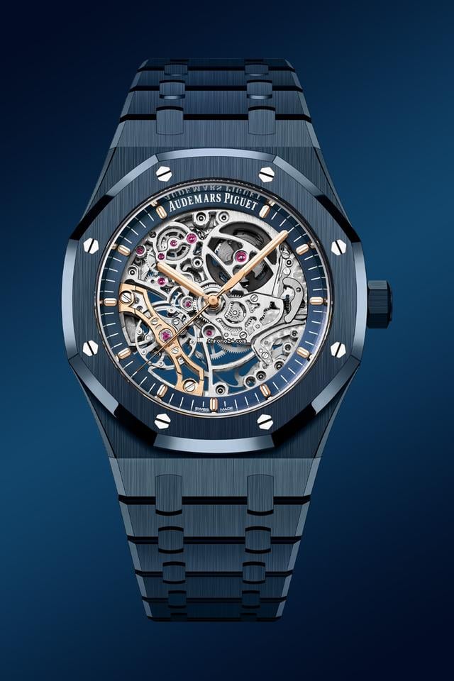 Audemars Piguet Double Balance Wheel Openworked Bleu Nuit Nuage