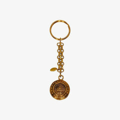 RC234 - CHANEL Gold Key Ring