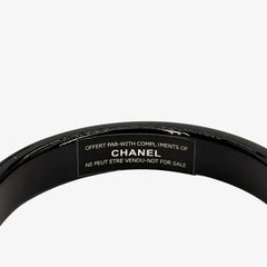 JW782 - CHANEL Black Acrylic Rouge Coco Shine Bracelet