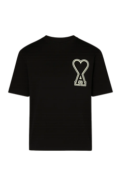 Ami de Coeur Oversized Jersey T-Shirt (Black)
