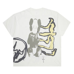 Cactus Jack by Travis Scott x KAWS For Fragment T-Shirt Vintage Wash
