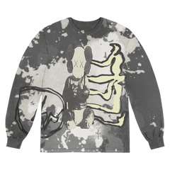 Cactus Jack by Travis Scott x KAWS For Fragment Long-Sleeve T-Shirt Tie Dye