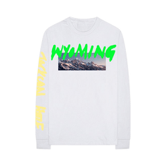 Kanye West Wyoming Long-Sleeve T-Shirt White