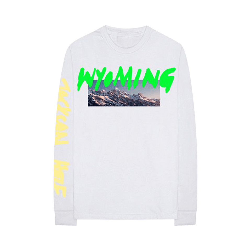 Kanye West Wyoming Long-Sleeve T-Shirt White