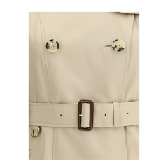 Chelsea Cotton Trench Coat - Beige