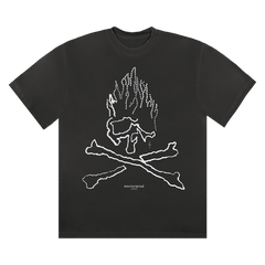 Cactus Jack by Travis Scott For Mastermind Skull T-Shirt Black