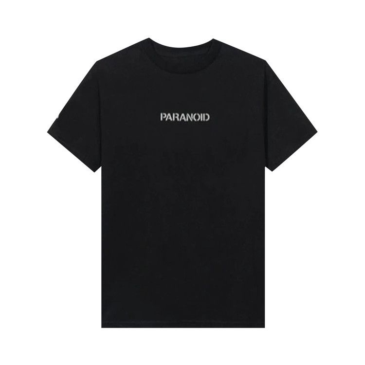 Anti Social Social Club Undefeated Paranoid Logo T-Shirt Black