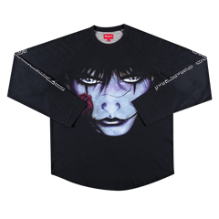 Supreme x The Crow Raglan Long-Sleeve Top Black Eyes