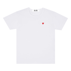 Comme des Garçons PLAY Small Heart T-Shirt White