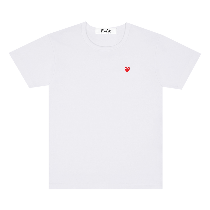 Comme des Garçons PLAY Small Heart T-Shirt White