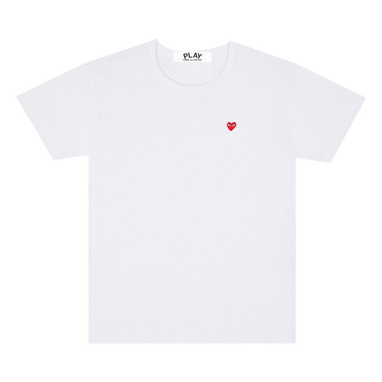 Comme des Garçons PLAY Small Heart T-Shirt White