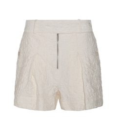 Porcelain Cotton Shorts
