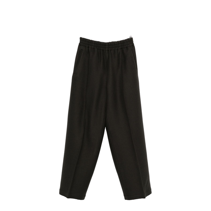Wool Wide-Leg Trousers